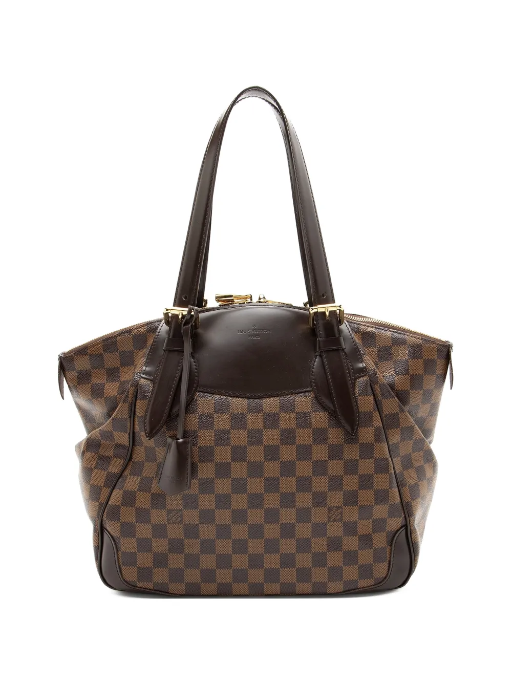 Louis Vuitton Pre-Owned 2011 Damier Ebene Verona shoulder bag - Braun