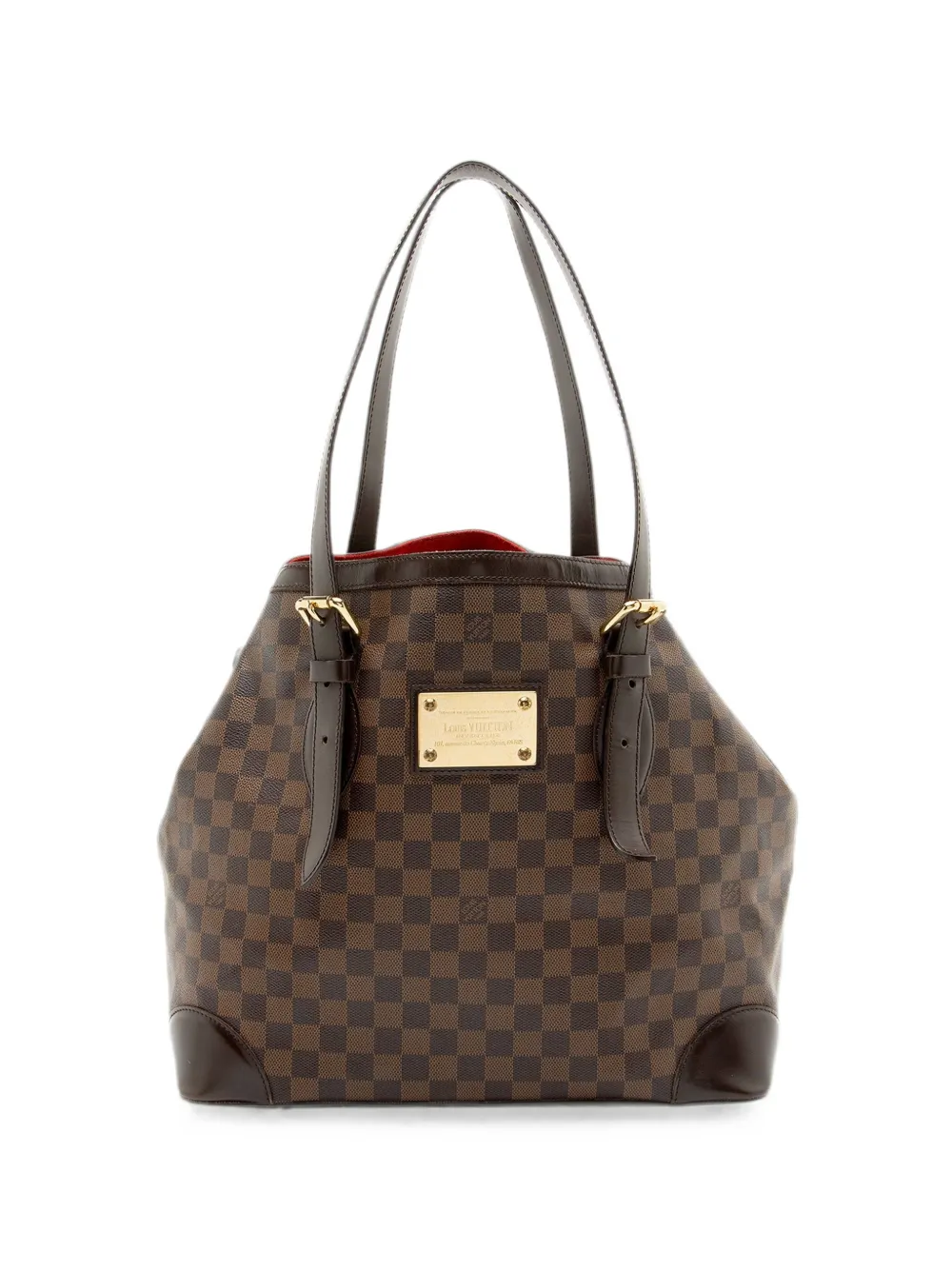 Louis Vuitton Pre-Owned 2007 GM Hampstead Damier Ebene tote bag - Brown