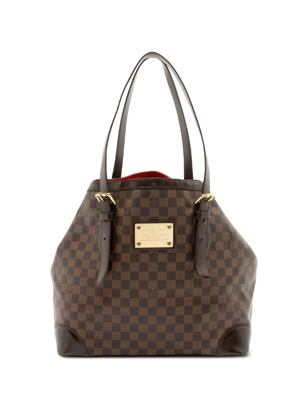 Louis Vuitton Pre-Owned 2007 GM Hampstead Damier Ebene tote bag - Brown