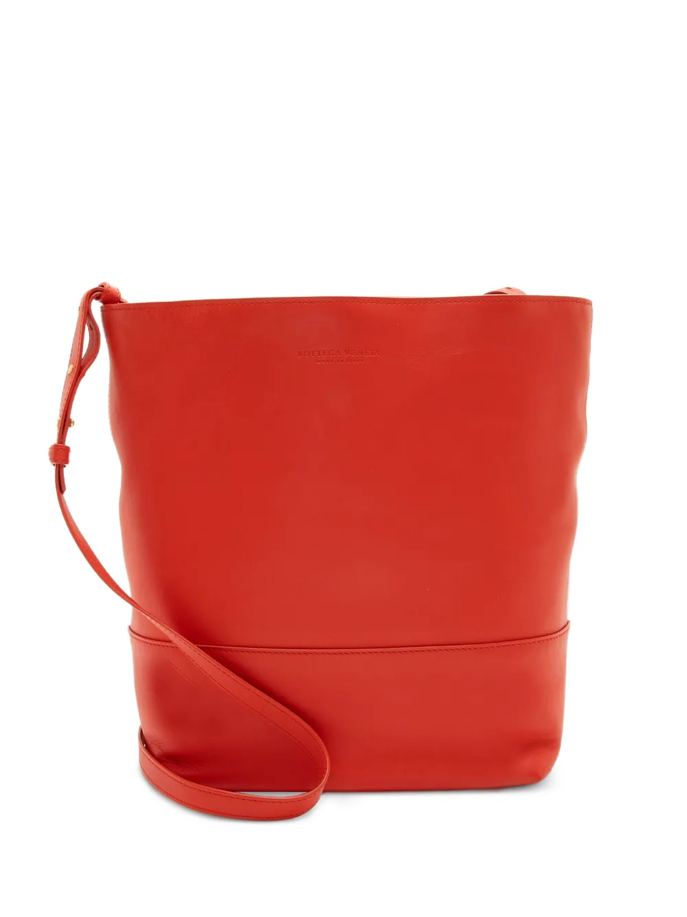 Bottega Veneta Pre-Owned Nappa leather bucket bag - Rot