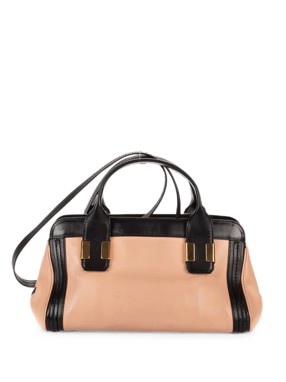 Pre-owned Chloé Small Little Alice Tote Bag In Black