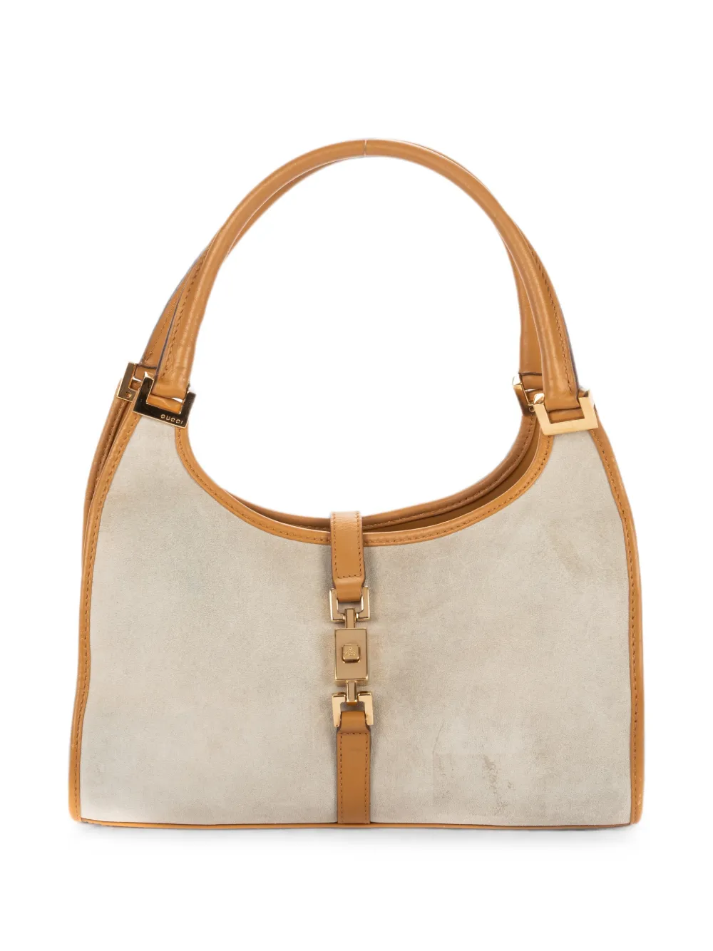 Gucci Pre-Owned Jackie piston-lock shoulder bag - Toni neutri