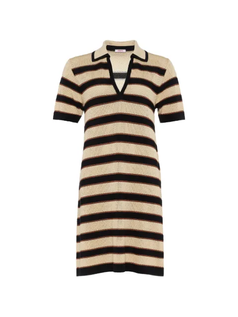 ERES Hémisphère striped knitted mini dress