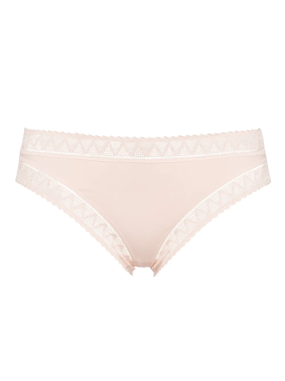 ERES Quotidien Slip mit Spitzenbesatz - Rosa