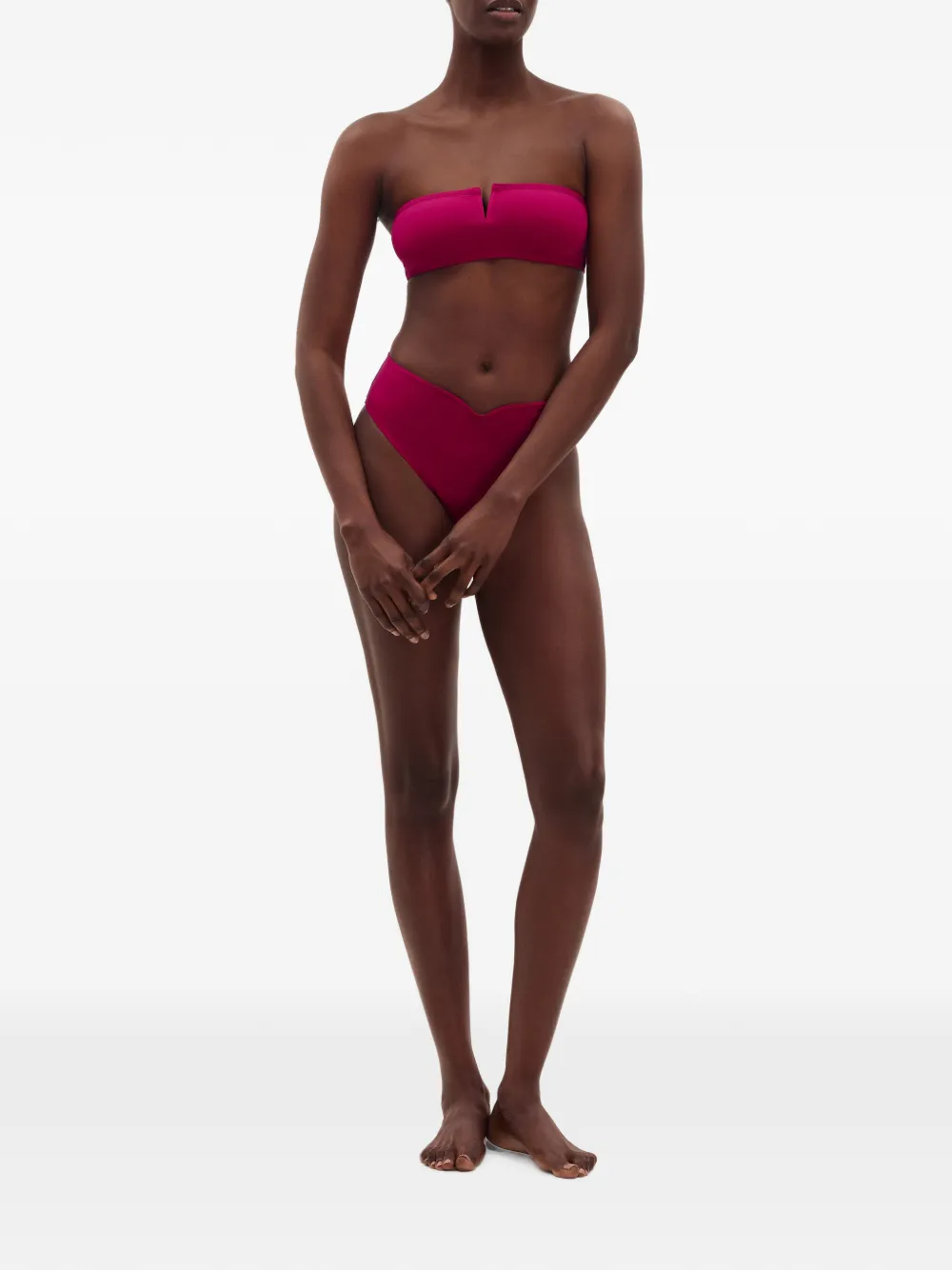 ERES Préstance high-waist bikinislip Roze