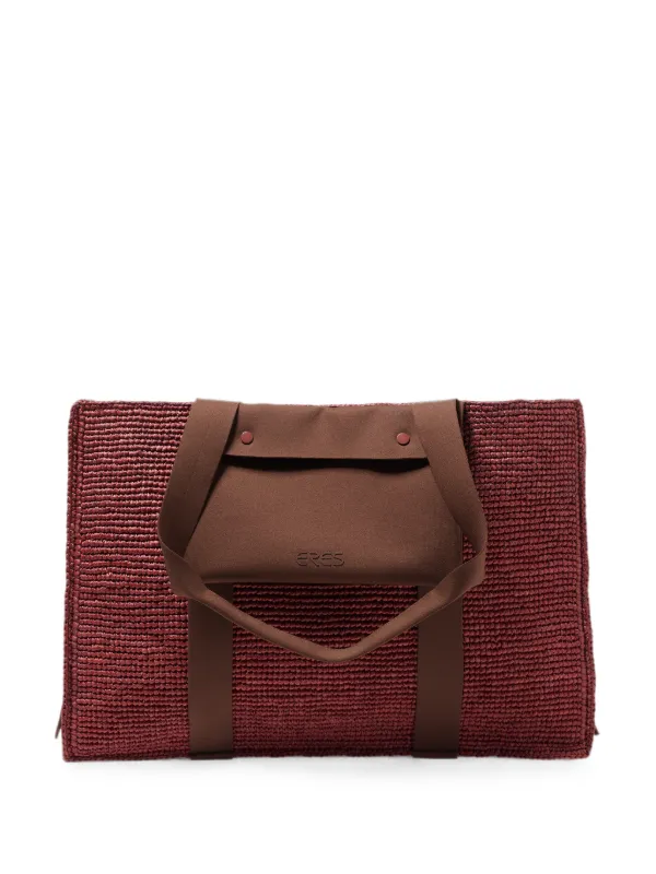 Eres Voyageur Tote Bag in Red