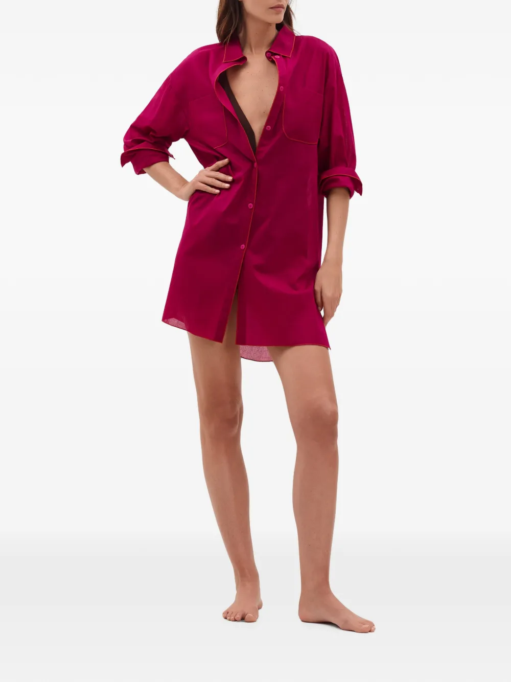 ERES Phare blouse Roze