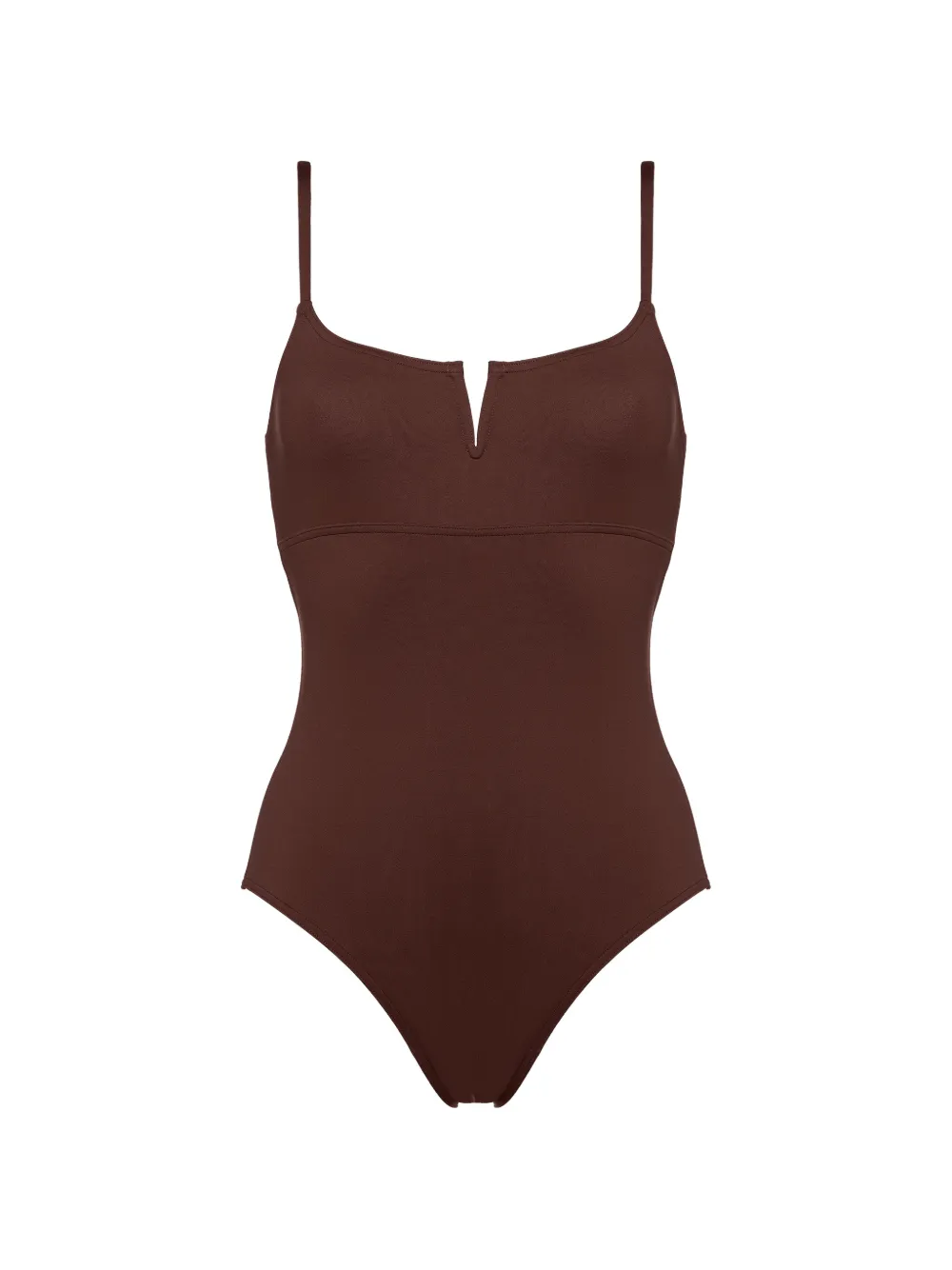 Eres Intense V-neck Swimsuit In Brown