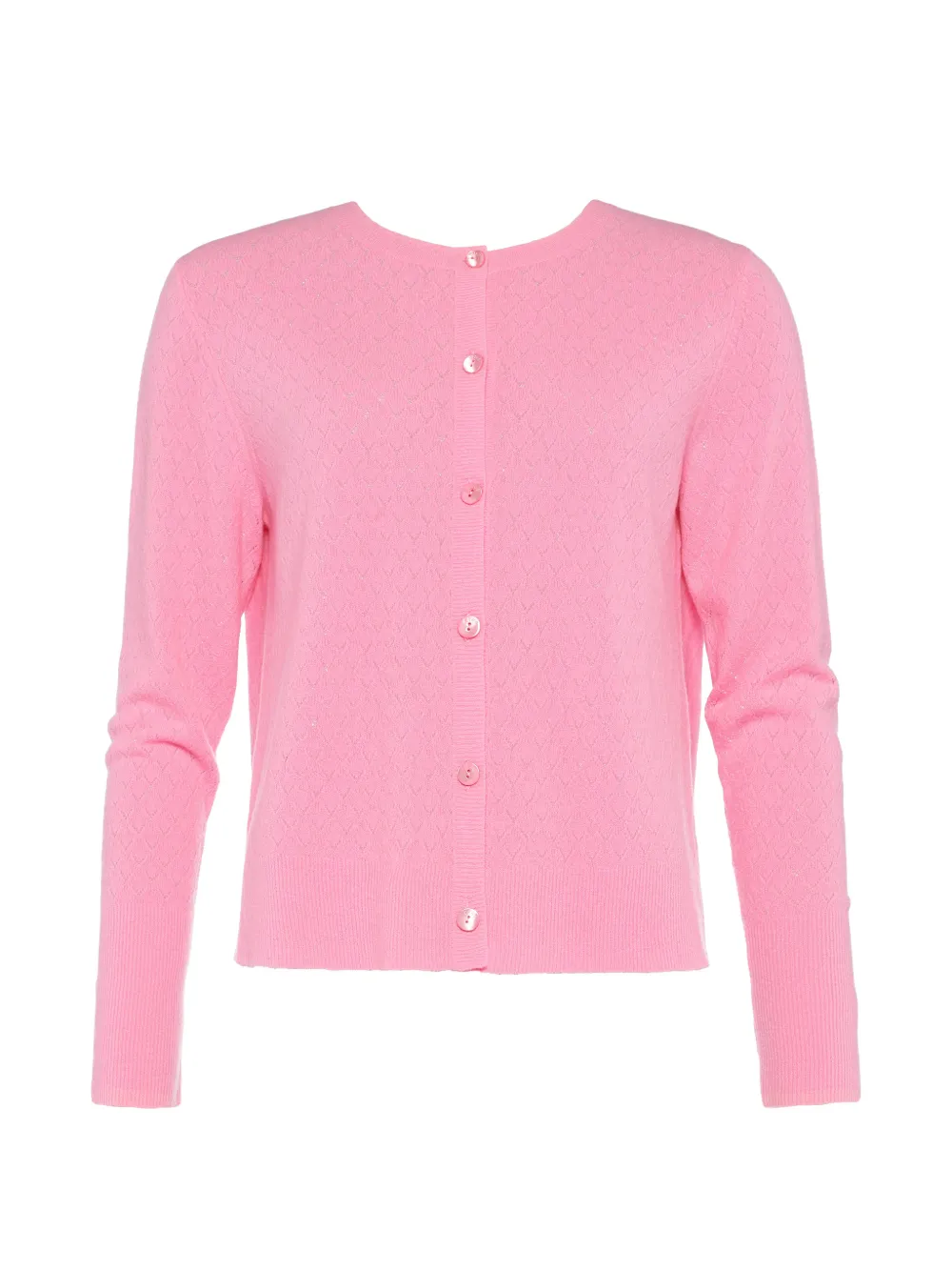 ERES Sucrerie pointelle-knit cardigan - Rosa
