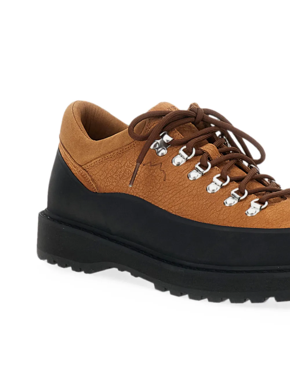 Diemme Cornaro Gomma panelled low-top hiking boots Bruin