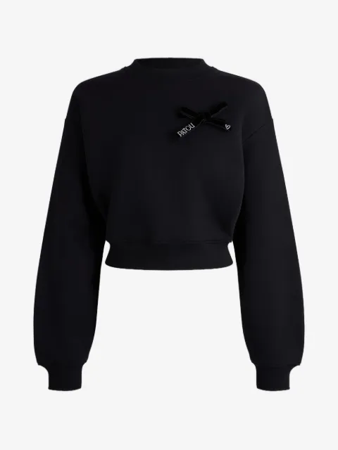 Patou bow-detail sweatshirt