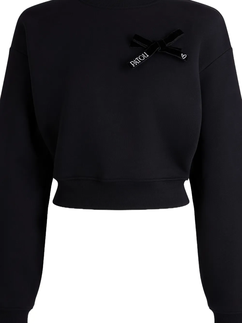 Patou Sweater met strikdetail Zwart