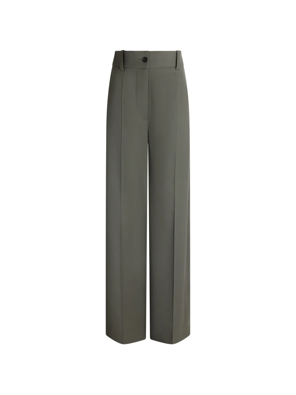 Patou Pantaloni svasati con pieghe - Verde