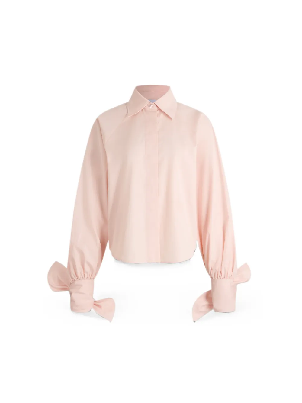 Patou Blouse met strikdetail Roze