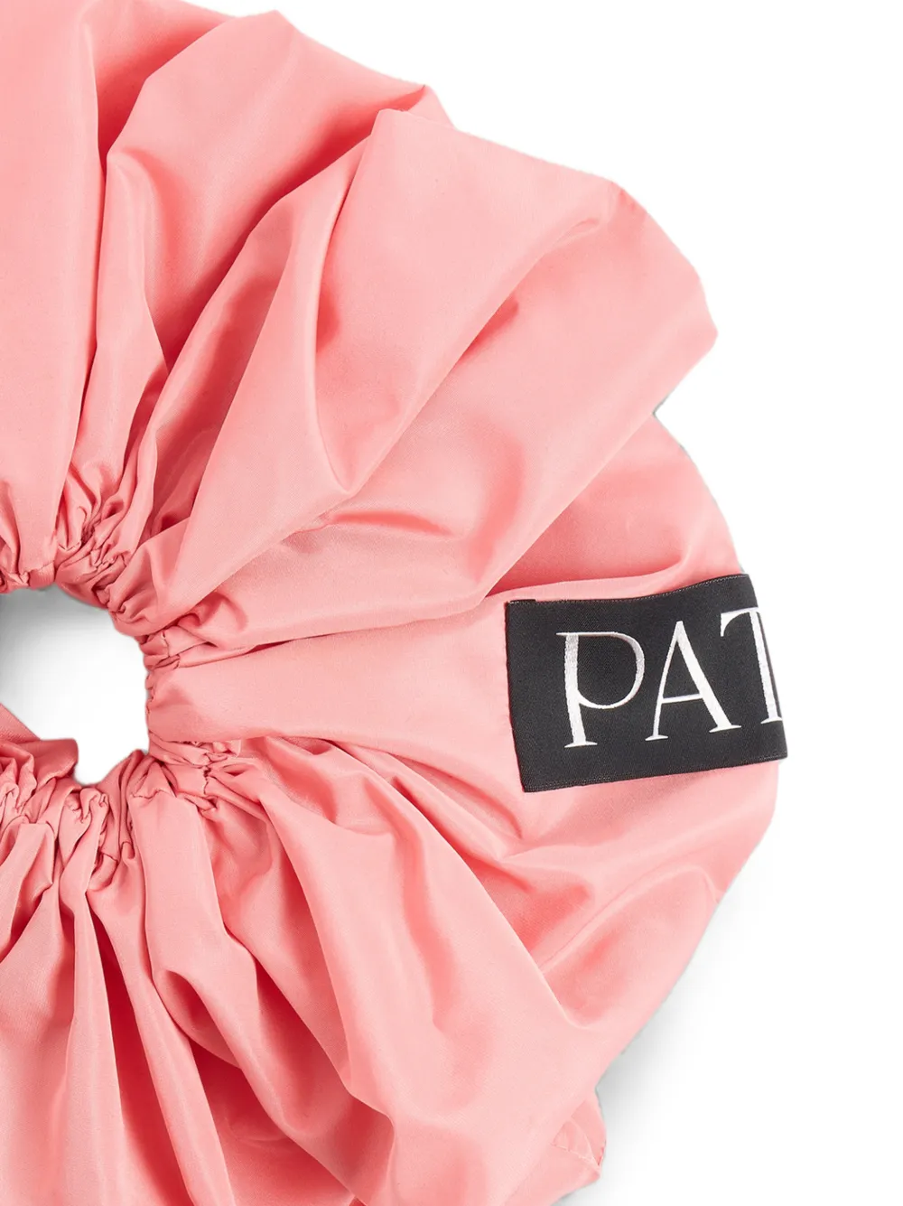 Patou Scrunchie met logopatch Roze