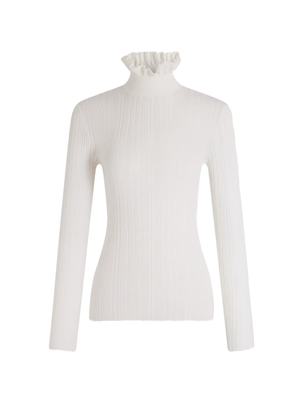 Patou Pullover mit Rüschenborten - Nude