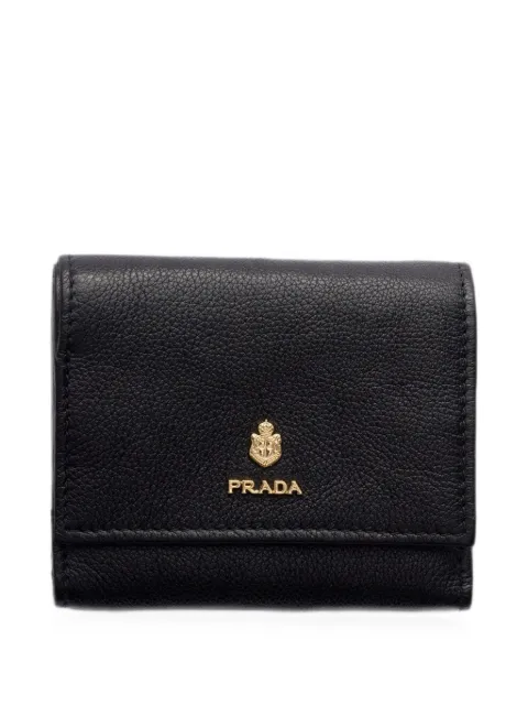 Prada small leather wallet