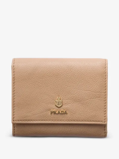 Prada small leather wallet