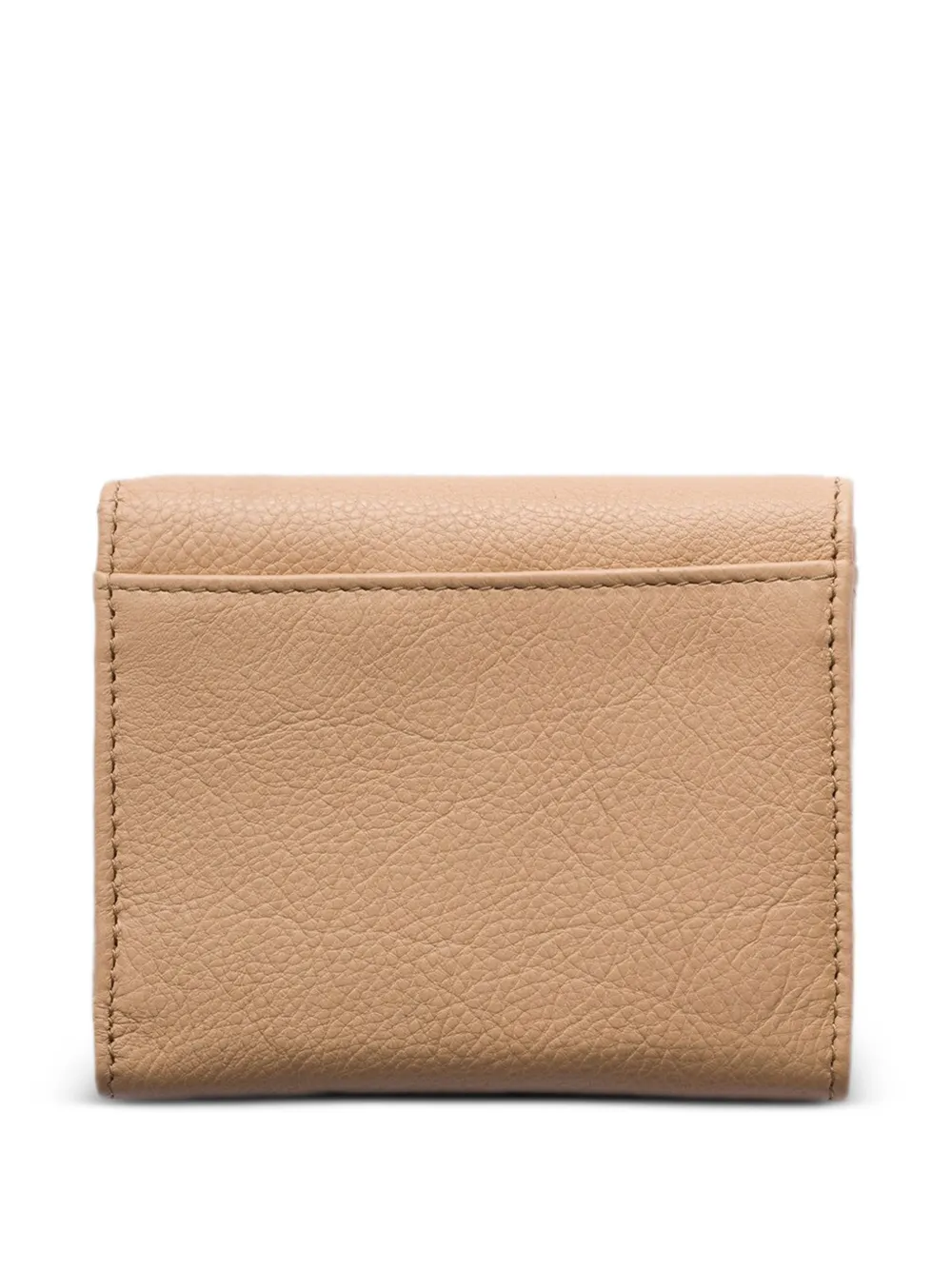 Prada Leren portemonnee Beige
