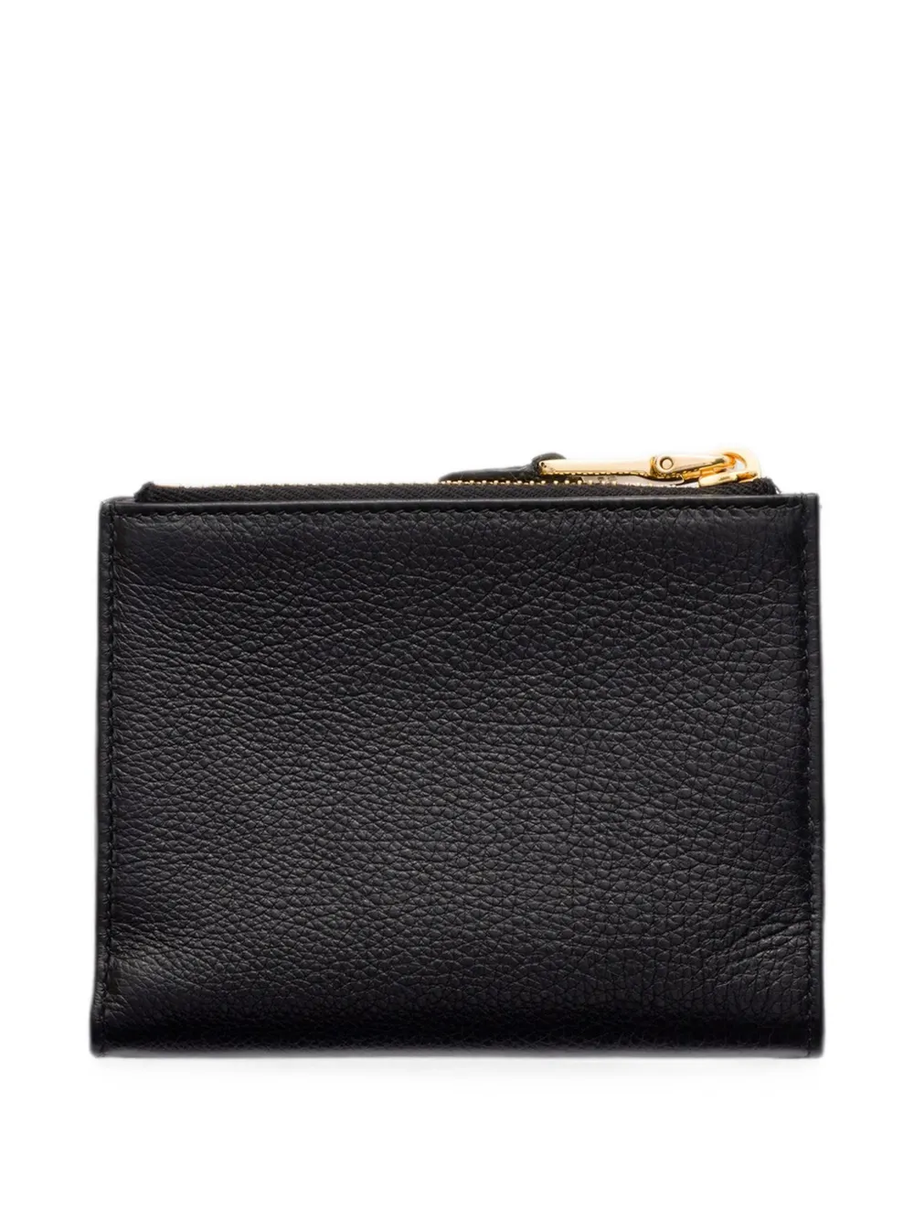 Prada Leren portemonnee Zwart
