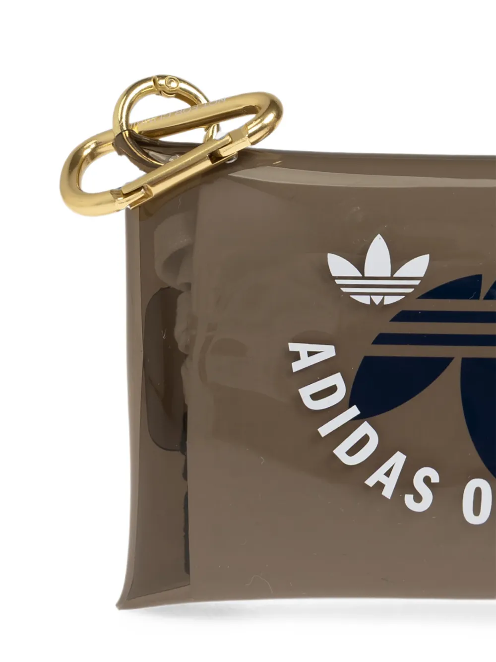adidas logo-print pouch keyring Bruin
