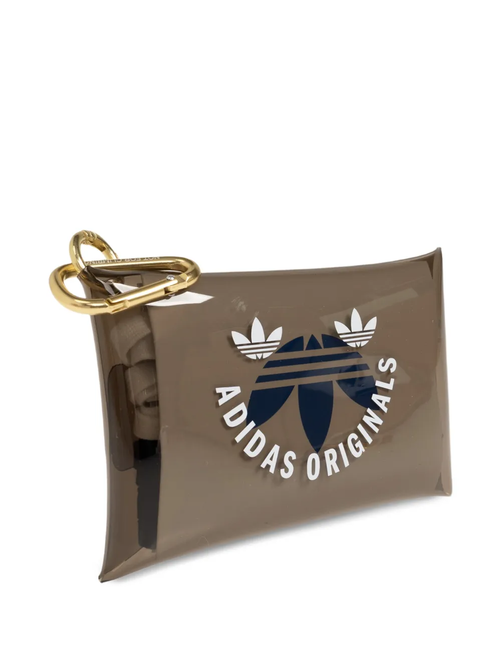 adidas logo-print pouch keyring Bruin
