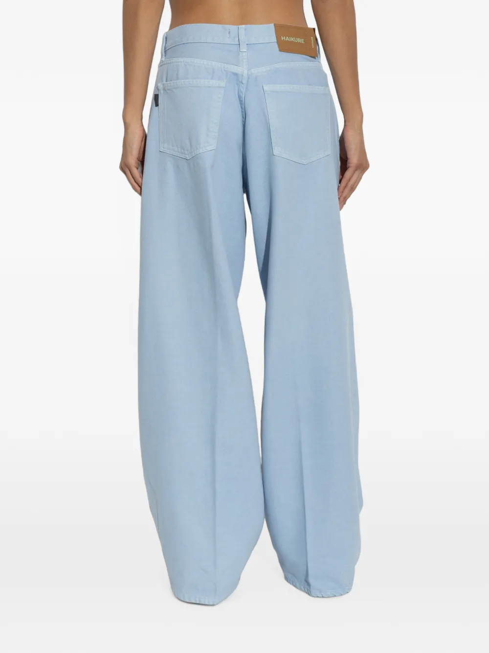 Haikure Jeans met wijde pijpen Blauw
