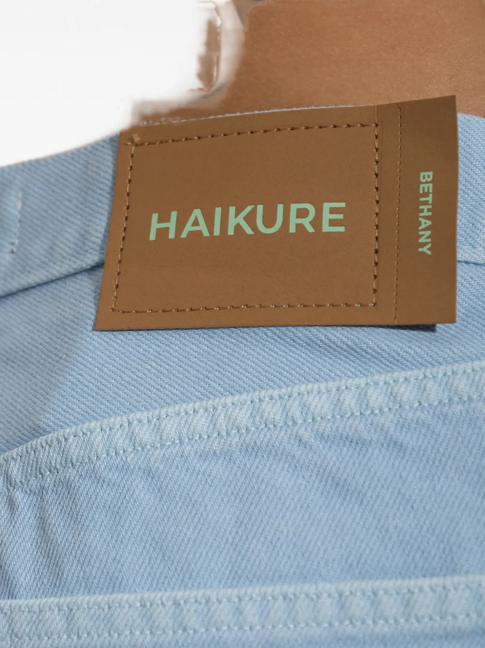 Haikure Jeans met wijde pijpen Blauw