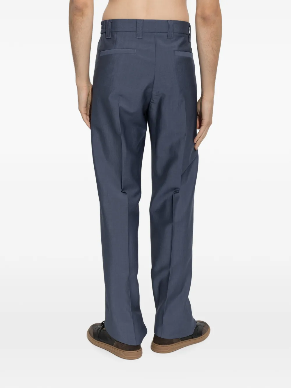 Versace Plooibroek Blauw