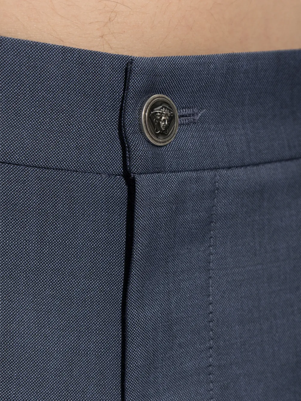 Versace Plooibroek Blauw