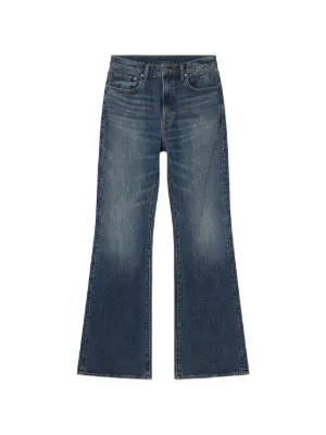 Natasha Zinko Pleated wide-leg Jeans | Blue | FARFETCH