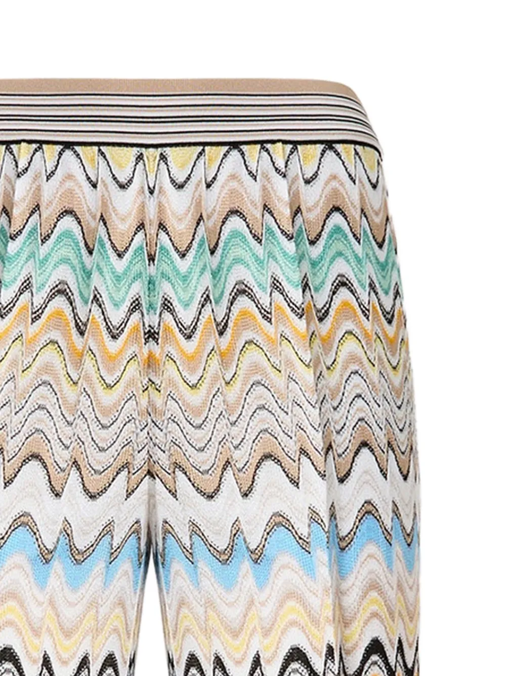 Missoni Gebreide broek Beige