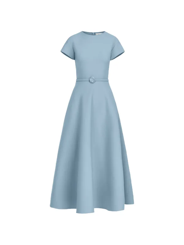 formal dress for christmas party Blushing Elegance: Lady with Big Bow Detail – Canary Houze Size:US26 holiday edit the color transfer is What to Wear to