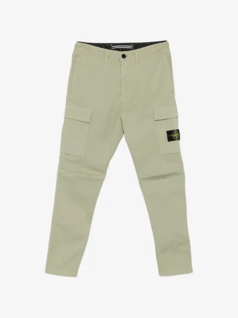 Stone Island logo-patch trousers