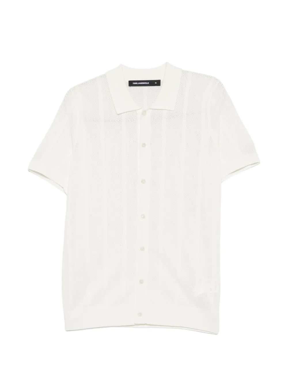 Karl Lagerfeld short-sleeve shirt - Weiß