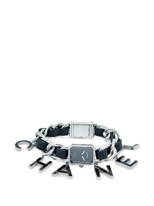 Chanel Pre-owned Première 15mm Watch in Black