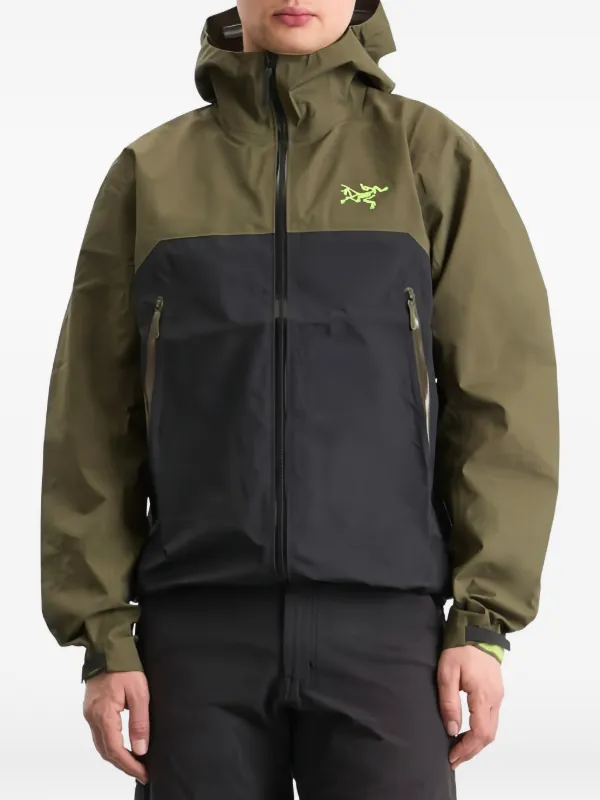 Arc'teryx Beta two-tone Hooded Jacket | Green | FARFETCH