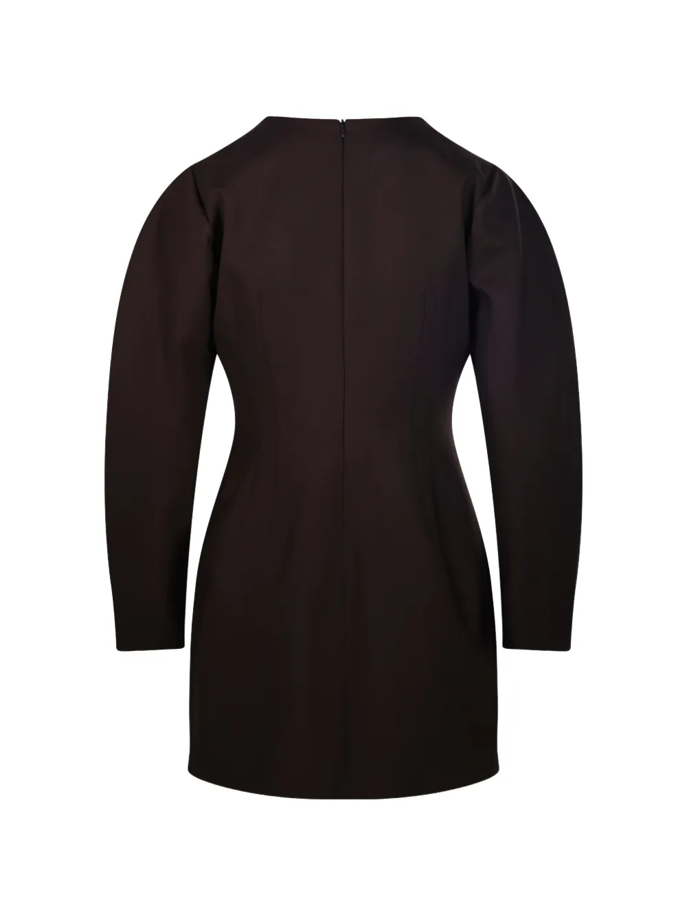 P.A.R.O.S.H. Mini-jurk met lange mouwen Bruin