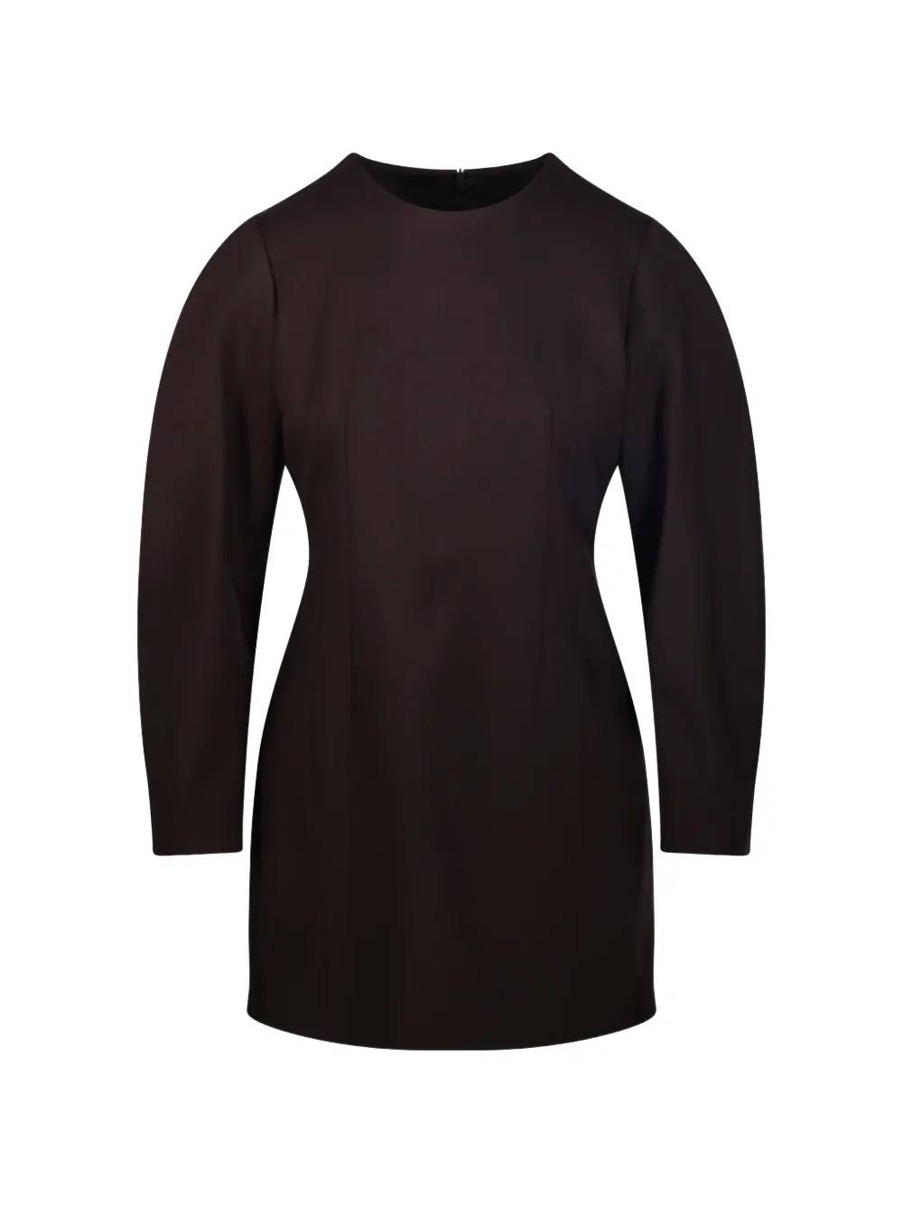 P.A.R.O.S.H. long-sleeve mini dress - Brown