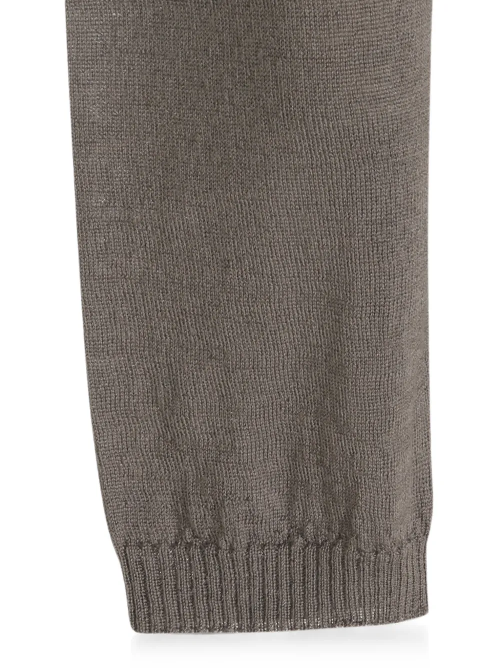 Rick Owens Tower trui met uitgesneden detail Grijs