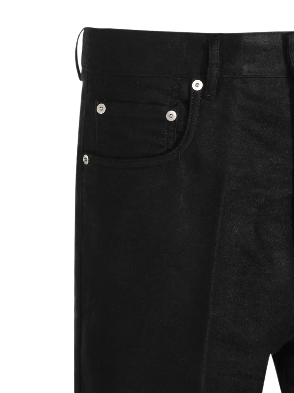 Rick Owens Straight broek Zwart