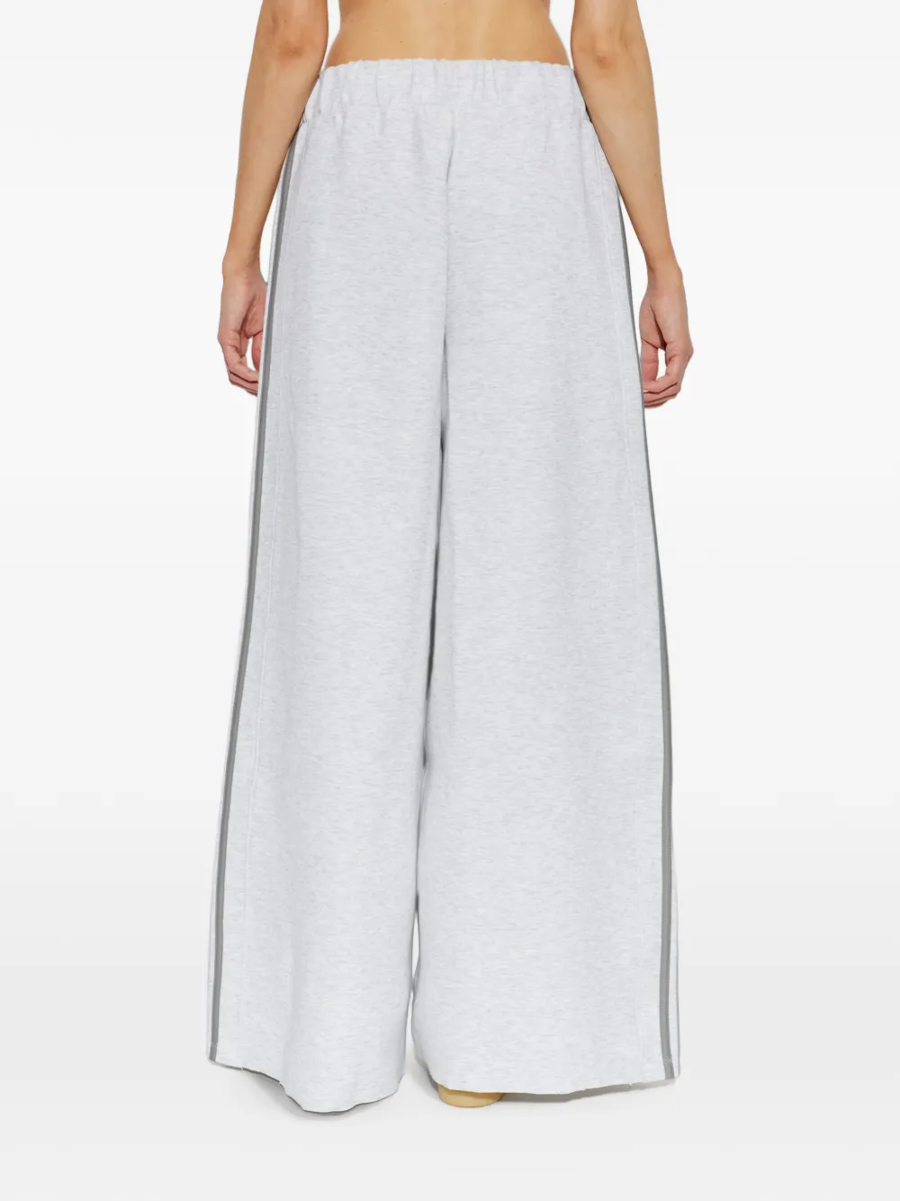 adidas 2.0 side-stripe wide-leg track pants Grijs