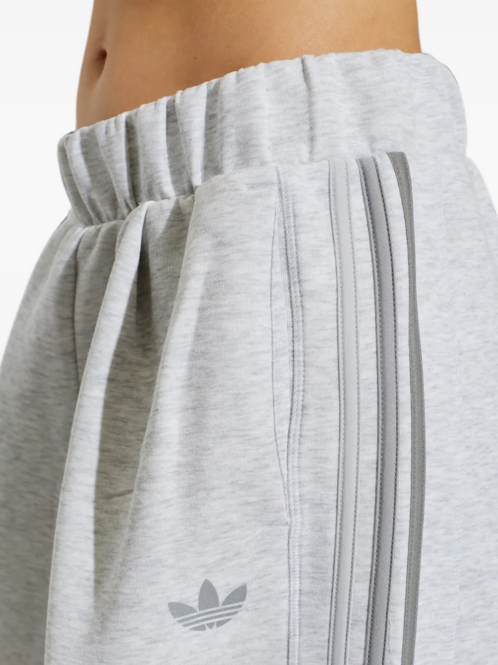 adidas 2.0 side-stripe wide-leg track pants Grijs
