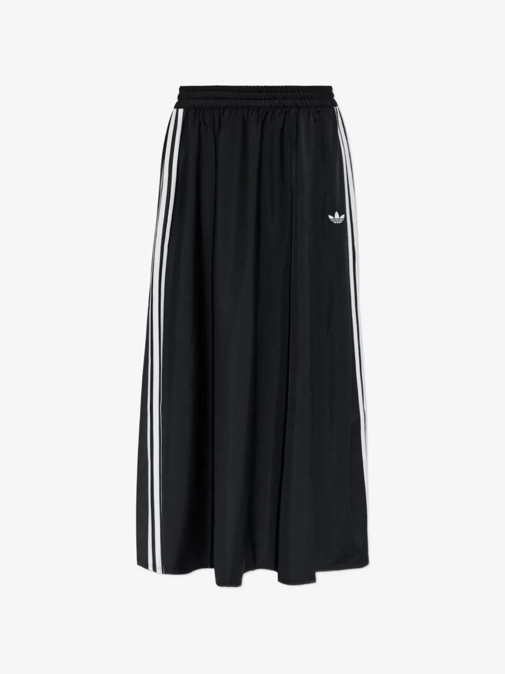 Firebird logo-embroidered midi skirt
