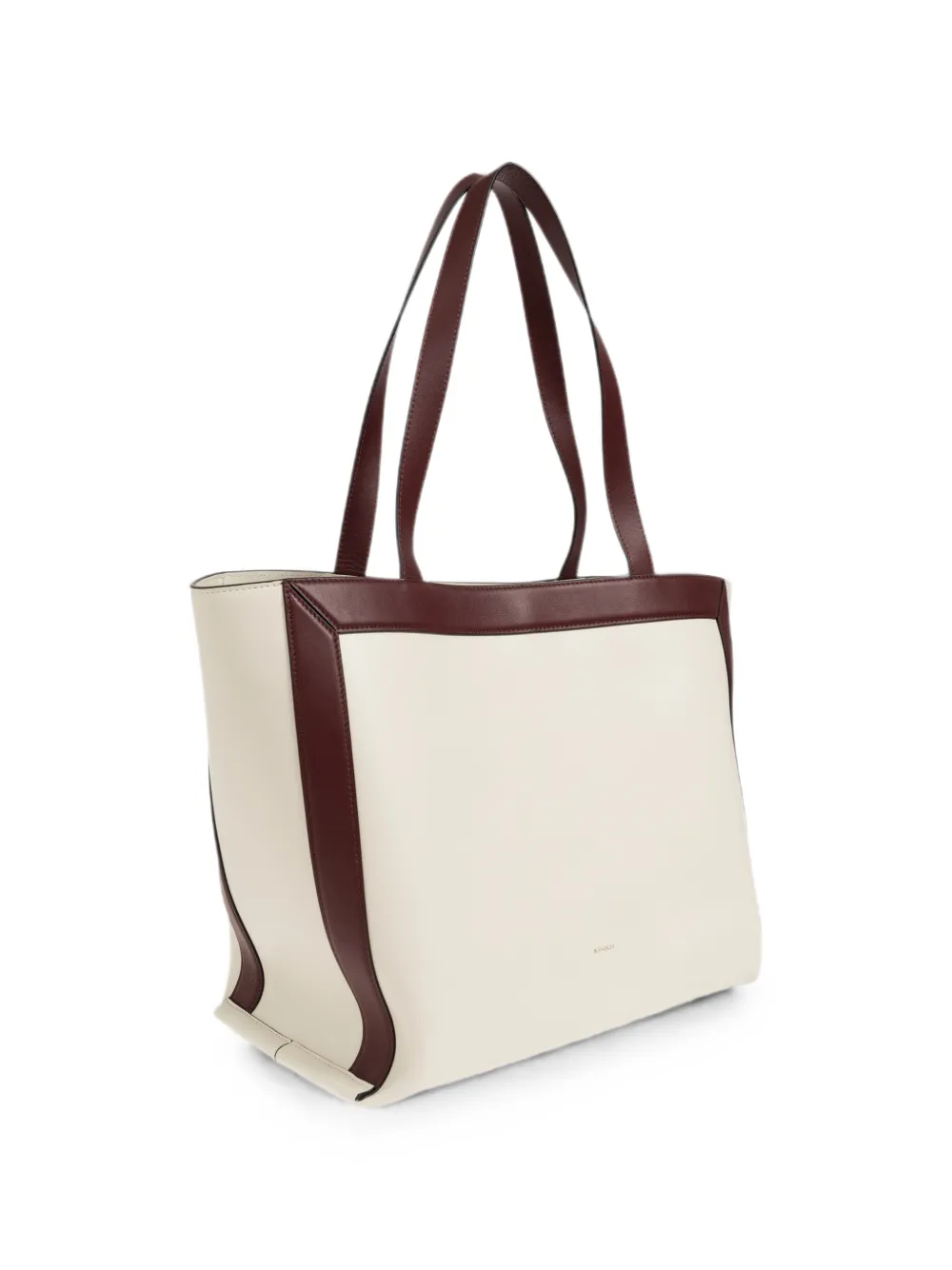Wandler Ida medium leren shopper Beige