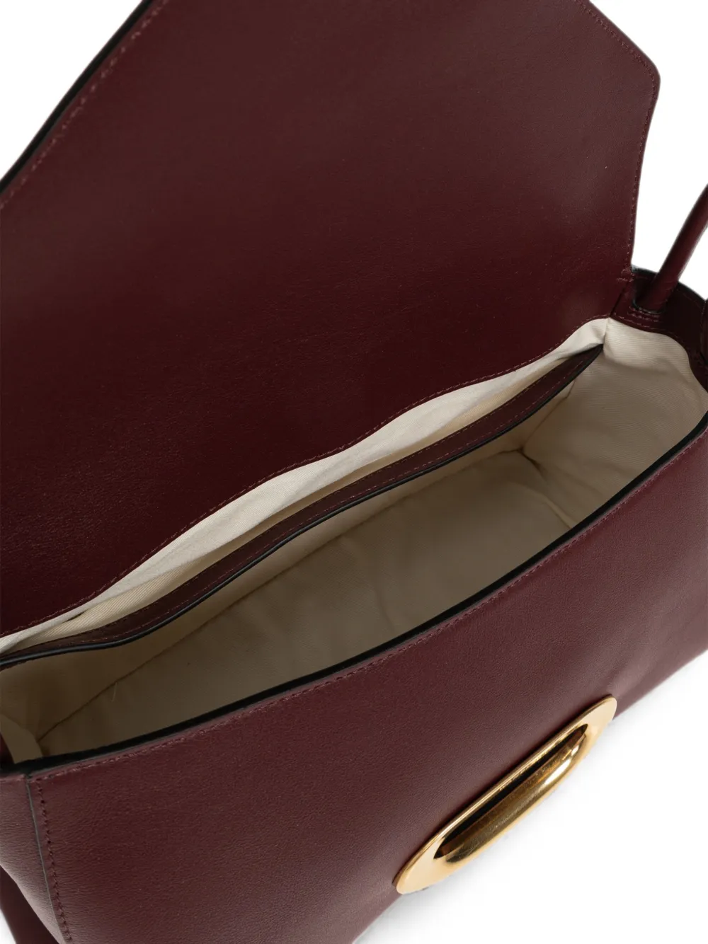 Wandler Veneto leren schoudertas Rood