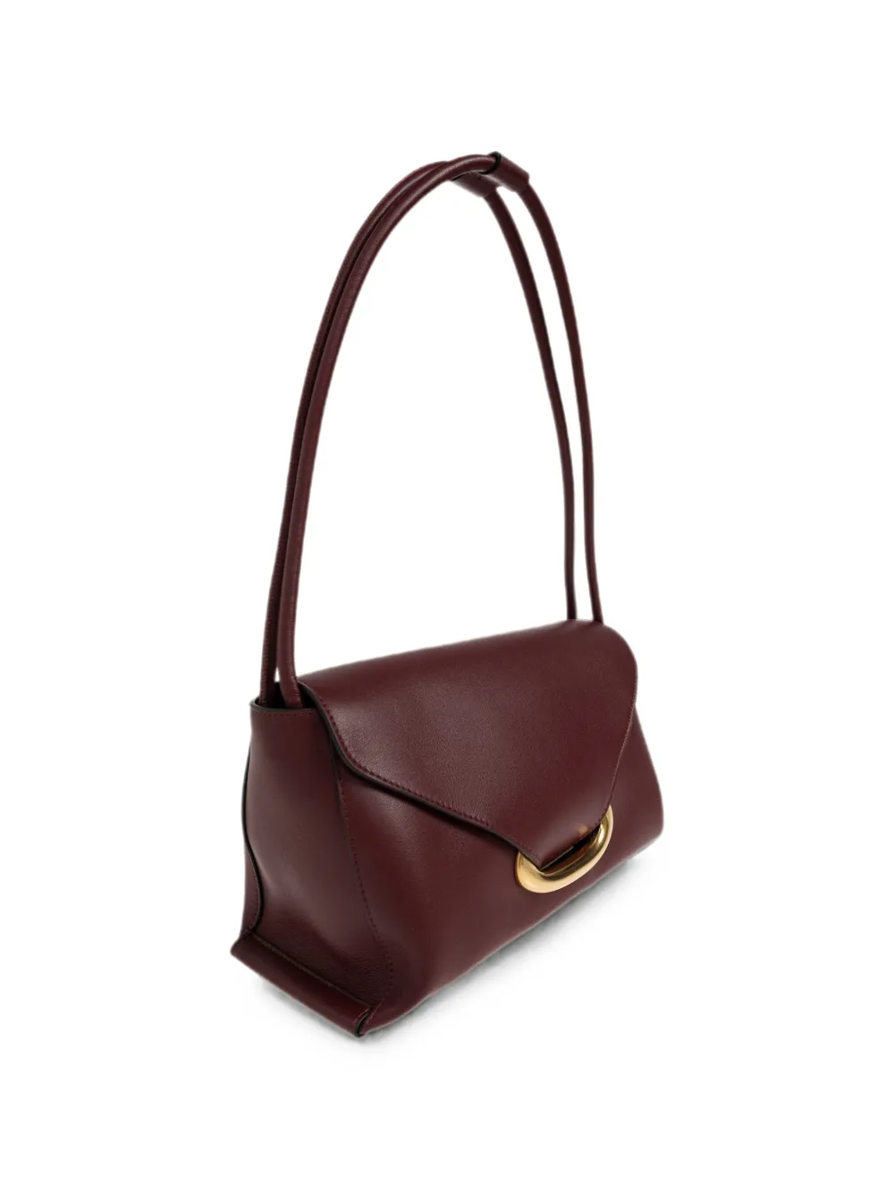 Wandler Veneto leren schoudertas Rood