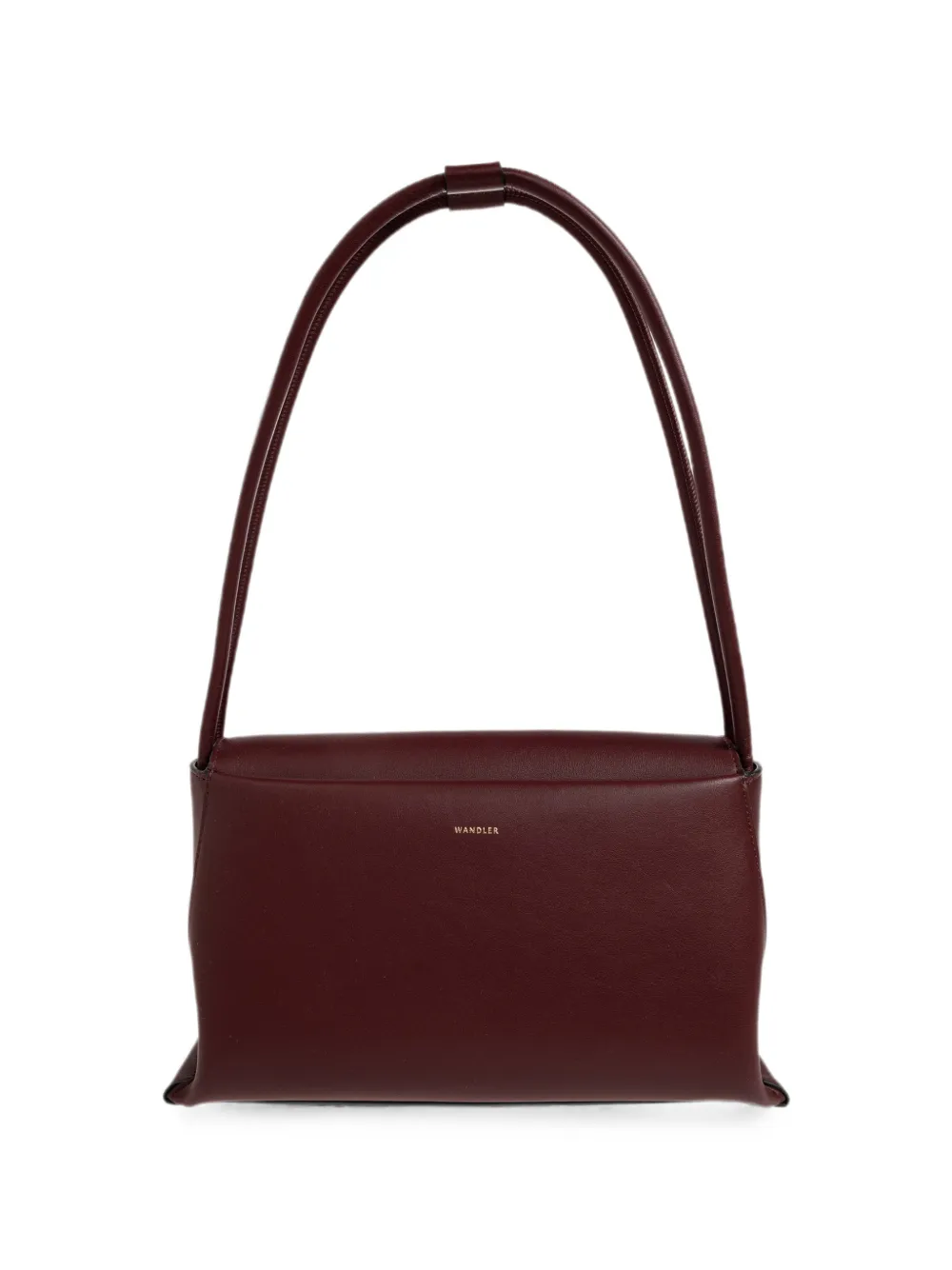 Wandler Veneto leren schoudertas Rood
