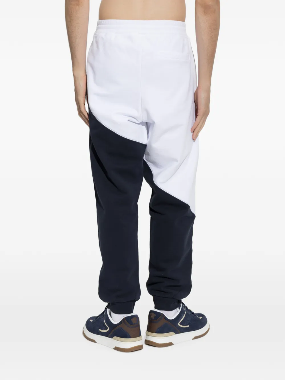Versace Trainingsbroek met vlakken Blauw