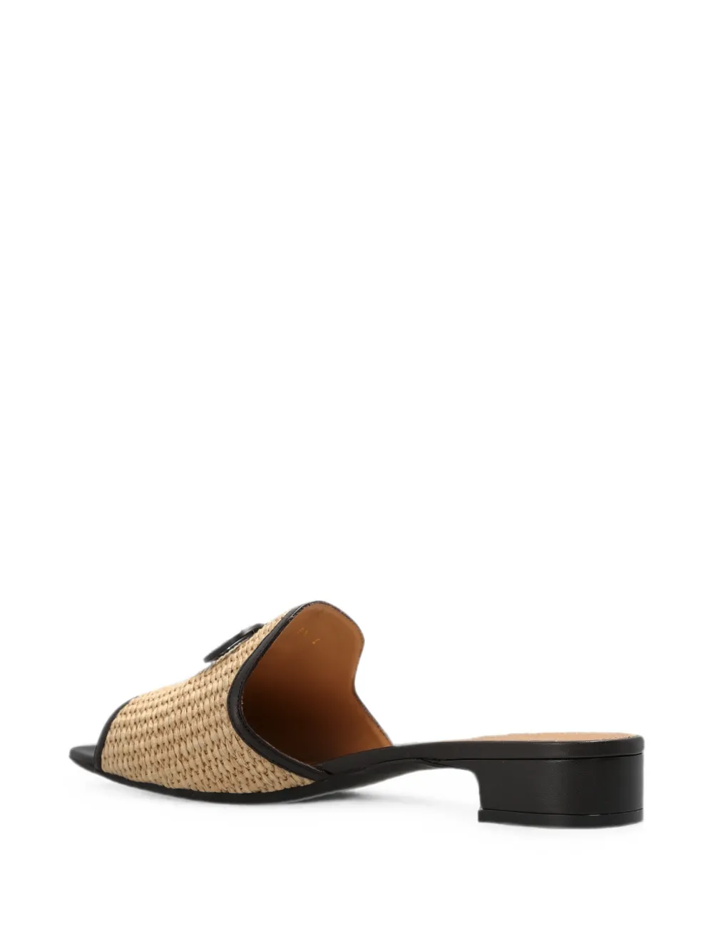 Ferragamo Gancini-ornament sandals Beige